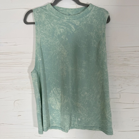 Lululemon | All Yours Tank Top | Size 10 | Cloudy Wash Arctic Green - Picture 3 of 6